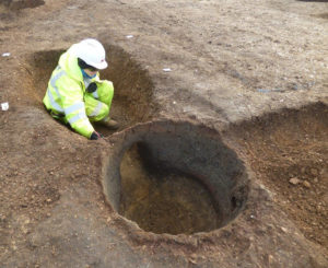 Roman kiln no.4 discovered in Cambridgeshire (c) A14C2H courtesy of MOLA Headland Infrastructure