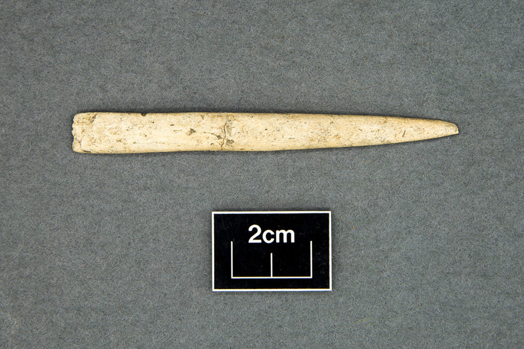 Pin beater from the Deserted Medieval Village of Houghton (c) A14C2H courtesy of MOLA Headland Infrastructure